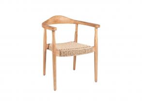 Maron teak étkezőszék 71 x 75 x 101 cm