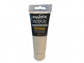 Acrylic finom szemű akril strukturáló paszta 75ml - Carioca