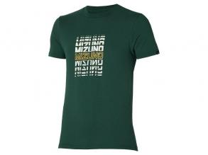 Athletics Mizuno Tee Mizuno férfi zöld színű training póló
