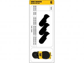 Cat-F524B Bokazokni 3 Pár Caterpillar unisex zokni fekete 43-46-os méretű