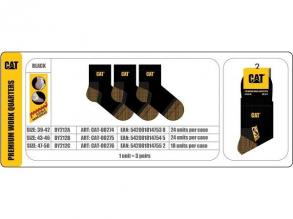 Cat-00274 B/L-00274 Premium Caterpillar unisex munkazokni fekete 39-42-es méretű