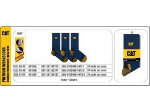 Cat-00276 B/L-00276 Premium Caterpillar unisex munkazokni fekete 47-50-os méretű