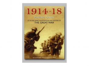 Az I. világháború 1914-1918 1x55 lapos römi kártya - piatnik