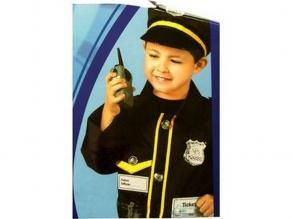 Rendőr jelmez - 3-7 éves korig