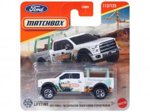 Matchbox: 2015 Ford F-150 Contractor Truck kisautó 1/64 - Mattel