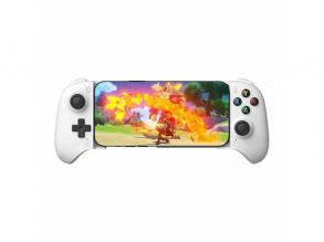 8BitDo Ultimate Mobile, iOS, Android, tvOS, 100-170 mm, Hall Effect, Bluetooth, fehér vezeték nélküli kontroller