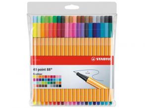 Stabilo: Point 88 40db-os színes tűfilc szett 0,4mm