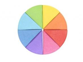 Kikkerland S/8 oldaljelölő színes címkék