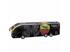 AS Roma csapatbusz, hátrahúzós kisautó 1/50 - Mondo Motors