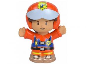 Fisher-Price: Little People Louis pilóta figura - Mattel