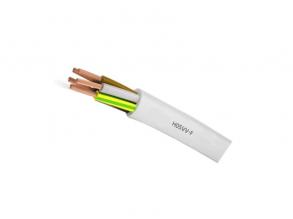 H05VV-F 3x0,75 mm2 100m Mtk fehér sodrott kábel