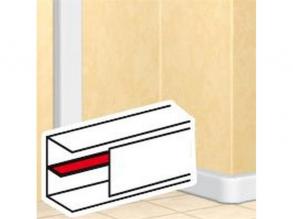 Legrand 010583 DLP 65 mm magas fedéltartó nélkül válaszfal 2m/db