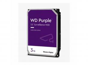Western Digital 3,5 3TB belső SATAIII 5400RPM 64MB PURPLE WD30PURX merevlemez