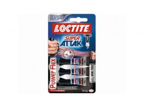 Henkel Loctite Minitrio Power Flex 3x1g gél pillanatragasztó