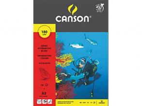 Canson A4 10ív búvár színes fotókarton blokk