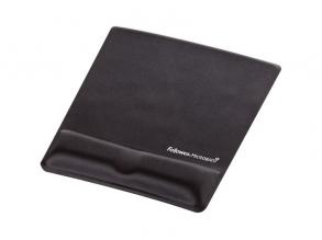 Fellowes V Fabrik fekete csuklótámaszos egérpad