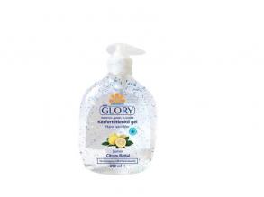 Glory/HC gél Citrom 300 ml kézfertőtlenítő
