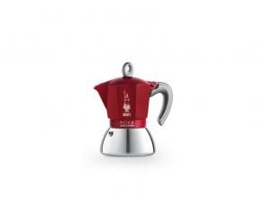 Bialetti Moka 6944 Induction 4 személyes indukciós piros kotyogós kávéfőző