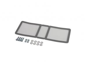 Hensel HB WD 2 tömítéssel/csavarokkal 300mm x 113mm összekötő készlet