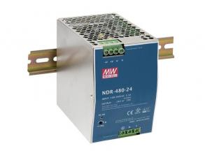 MEAN WELL NDR-480-24 24V 20A 480W DIN sínre szerelhető tápegység