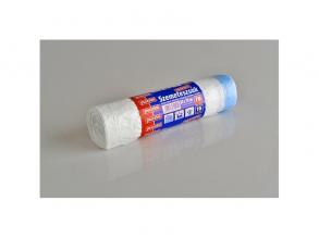 Mazzini húzófüles 70 l/64x70 cm/15 mikr. fehér 15 db/roll háztartási szemeteszsák