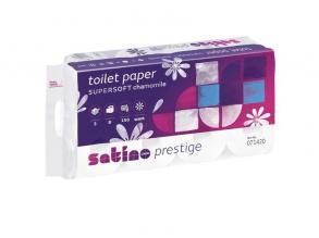 Prestige Kamilla 3 rétegű fehér 150 lapos 8 tekercs/csomag toalettpapír