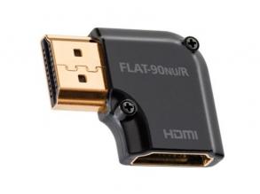 AudioQuest HDM90NUR HDMI Type A aljzat - Type A aljzat aranyozott csatlakozós 90 fokos adapter