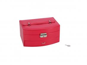 Deluxe rózsaszín ékszerdoboz