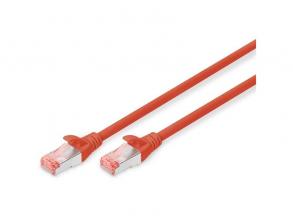 DIGITUS CAT6 S-FTP LSZH 10m piros patch kábel