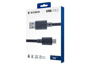 BigBen 2807138 3m PS5 USB kábel