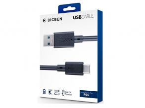 BigBen 2807139 5m PS5 USB kábel
