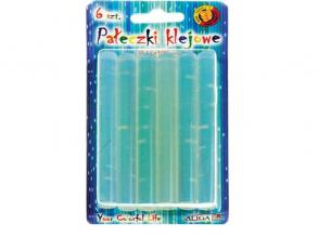 Aliga 6db-os 11mm áttetsző ragasztórúd