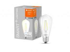 Ledvance Smart+ Wifi vezérelt 5,5W 2700K E27 LED Edison, dimmelhető filament LED fényforrás
