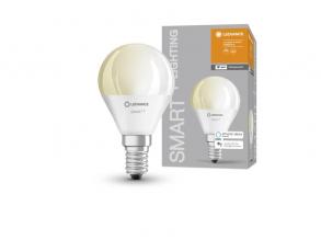 Ledvance Smart+ Wifi vezérlésű 5W 2700K E14 dimmelhető kisgömb LED fényforrás