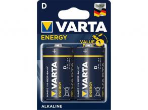 Varta 4120229412 Energy D (LR20) alkáli góliát elem 2db/bliszter