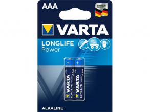Varta 4903121412 Longlife Power AAA (LR03) alkáli mikro ceruza elem 2db/bliszter