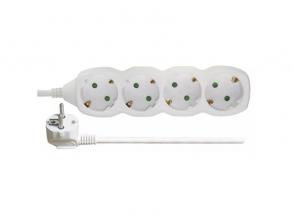 Emos P0423R 4 aljzat 3méter 1,5mm2 fehér hosszabbító