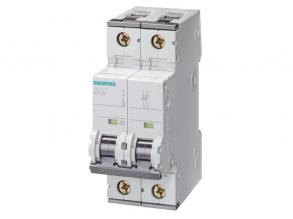 Siemens 5SY5205-7 440V DC, 400V Ac 10kA 2P C kismegszakító