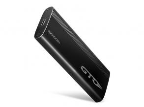 Axagon EEM2-GTO SuperSpeed+ USB-C - NVMe M.2 fekete ház