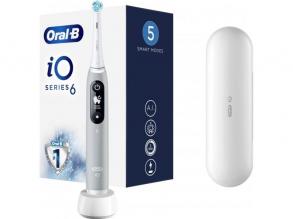 Oral-B iO Series 6 opálszürke elektromos fogkefe