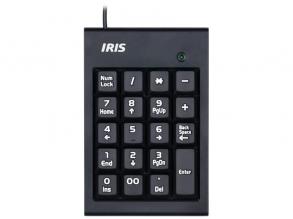 IRIS B-15 USB fekete numerikus billentyűzet