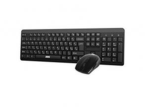 IRIS C-25 vezeték nélküli fekete billentyűzet + egér