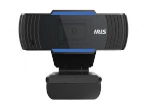 IRIS W-25 mikrofonos fekete/kék webkamera