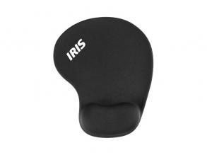 IRIS P-23 ergonómikus fekete egérpad