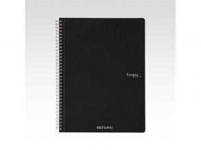 Fabriano Ecoqua A4 70lapos fekete kockás spirálfüzet