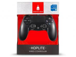Spartan Gear 2807574 Hoplite PS4 vezetékes fekete kontroller