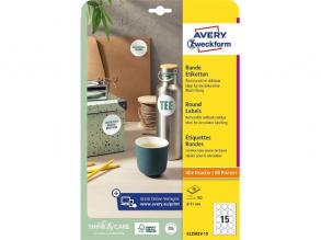 Avery 6225REV-10 51mm 10 ív visszaszedhető univerzális fehér köretikett