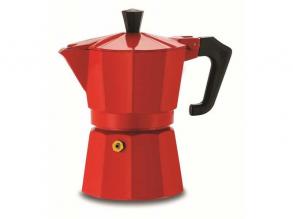 Ghidini 1361V Italexpress 3 személyes piros kotyogós kávéfőző