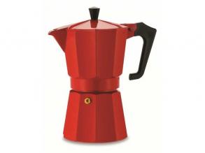 Ghidini 1362V Italexpress 6 személyes piros kotyogós kávéfőző