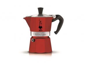 Bialetti 4942 Moka Express 3 személyes piros kotyogós kávéfőző